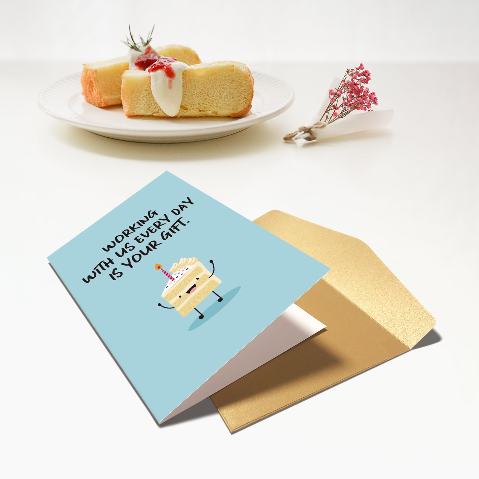 Carte D'anniversaire Hilarante Patron Collègue 'travailler