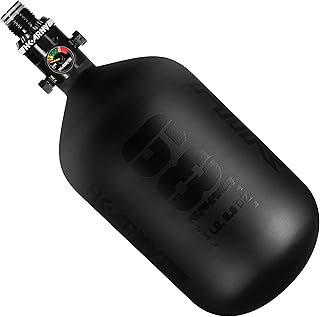 HK Army HPA Paintball Tank - Lightweight Alpha Air Carbon Fiber Compressed Air Tank - 48ci/4500 psi