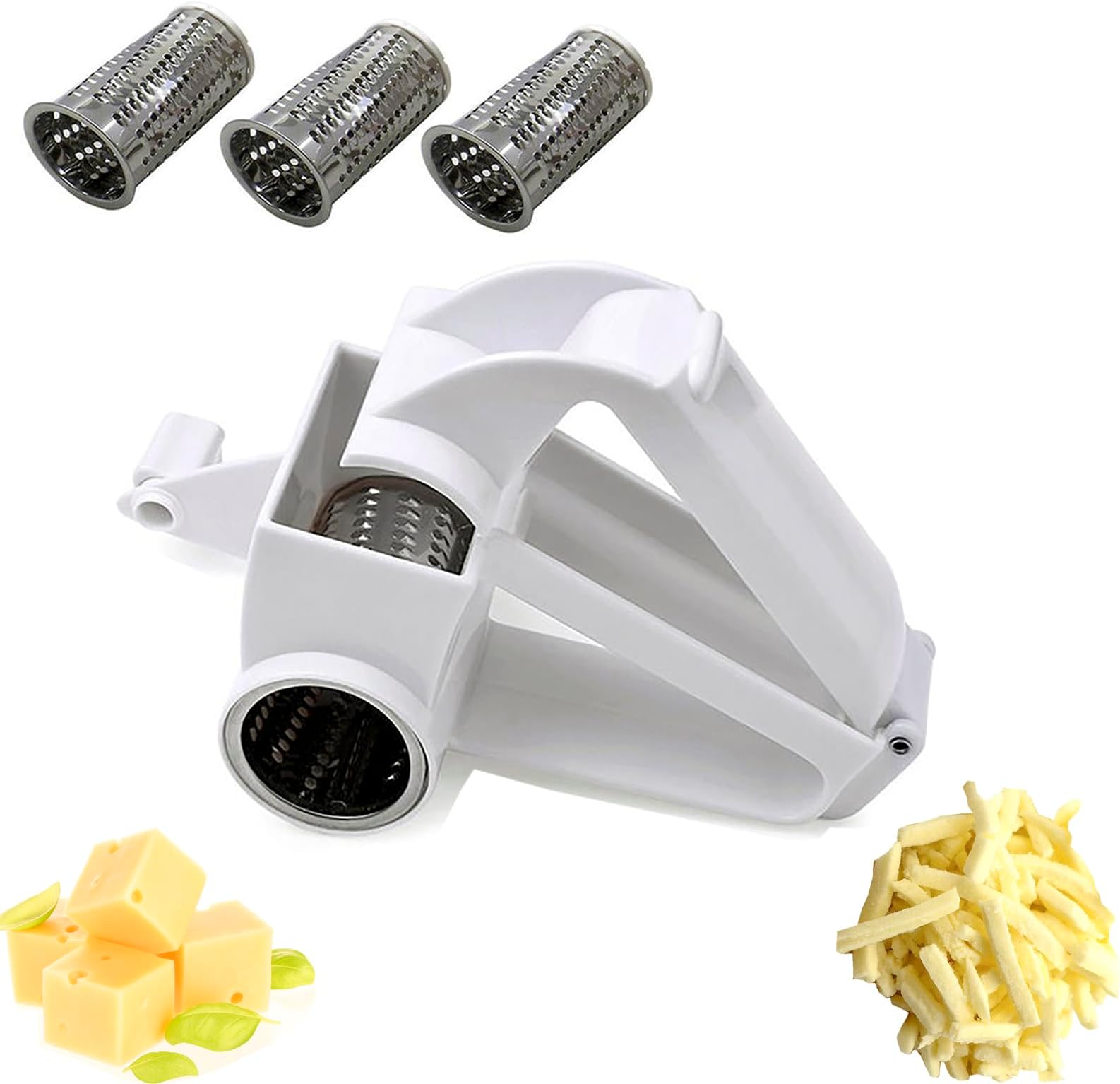 Cheese Grater with Handle, Parmesan Cheese Grater, Handheld