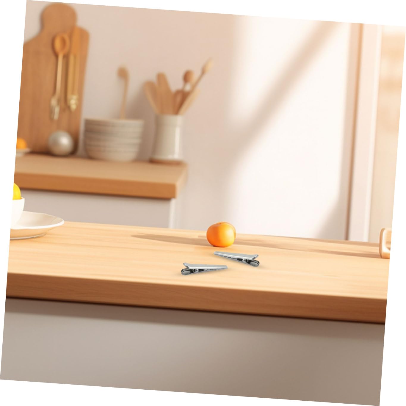 Gadpiparty 5 Sätze Edelstahlclip Alligator Versiegelung Halten Clips Für Snackbeutel Mehrzweckklammern Für Lebensmittelbeutel Rostfreier Stahl Silver 10 Stück * 5