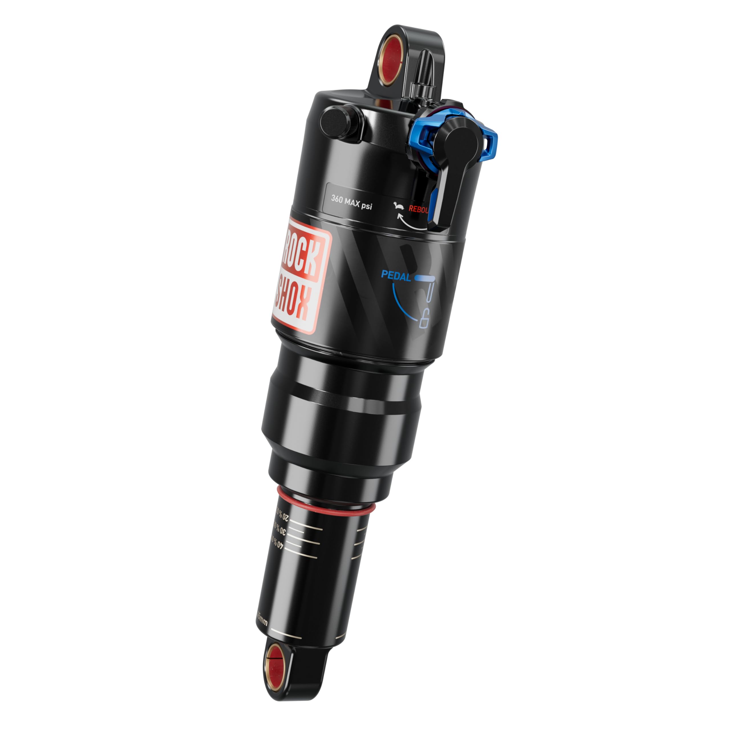 Amazon.com : RockShox Deluxe Ultimate RCT Rear Shock 210x55