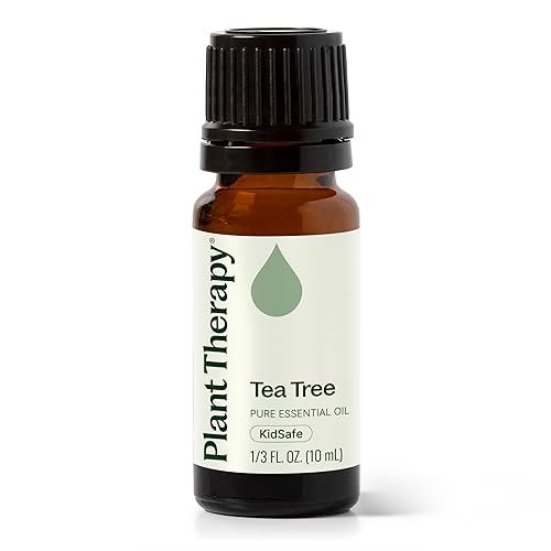 Plant Therapy Aceite esencial de árbol de té 100% puro, sin diluir, aromaterapia natural, grado terapéutico, 0.3 fl oz (1/3 oz)