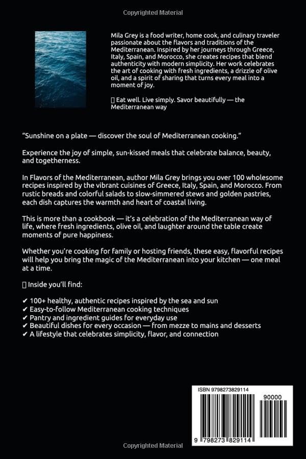 Flavors of the Mediterranean: 100+ Healthy, Fresh & Flavorful Recipes from Greece, Italy, Spain, Morocco & Beyond - Image 2