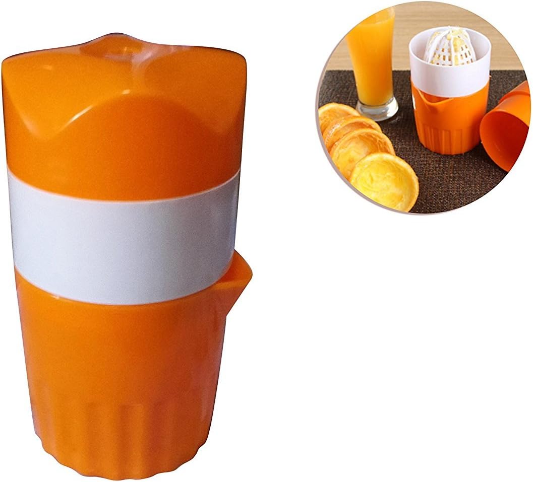 Bokdy Manual Lid Rotation Citrus Juicer Lemon Juicer Squeezer Juicer Fruit Juicer