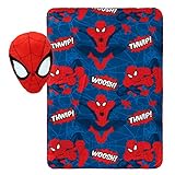 Jay Franco Marvel Spiderman Whoosh Nogginz Pillow with 40