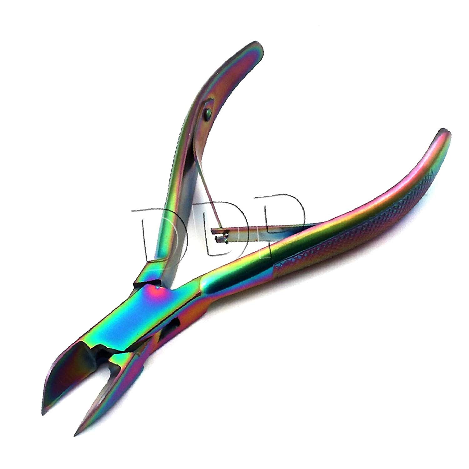 DDP NAIL ART TOENAIL CLIPPER TRIMMER CHAMELEON RAINBOW NIPPER CUTTER INGROWN PEDICURE TOOL