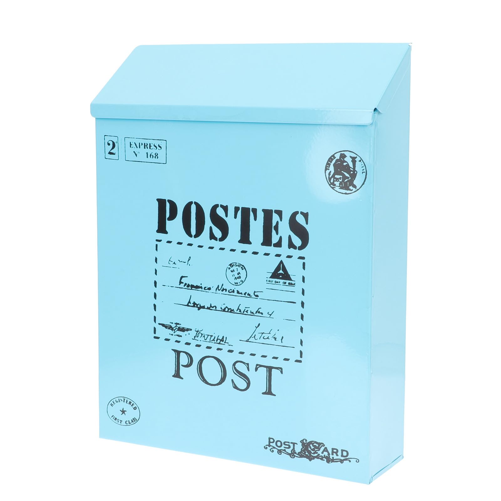 Boîte aux lettres verrouillable en fer pour éviter le vol de courrier important