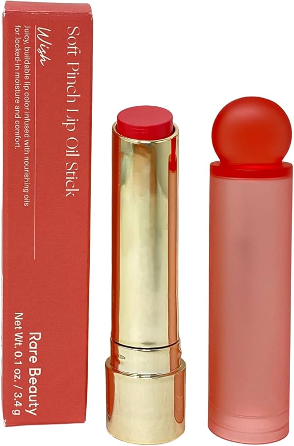 Rare Beauty by Selena Gomez Soft Pinch Lip Oil Stick - Wish - Barra 0.1 Onza (Paquete de 1)