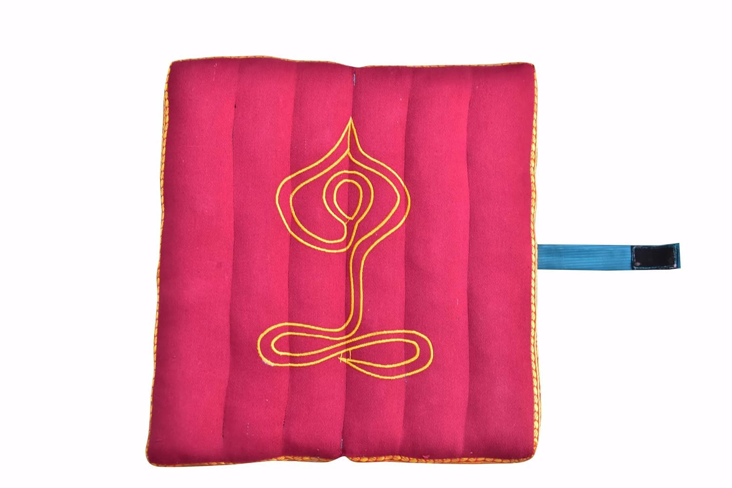 Yoga Meditation Floor Cushion | Cotton Printed & Plain, 14 x 16 Inch (W x L) for Comfort and Support-image-13