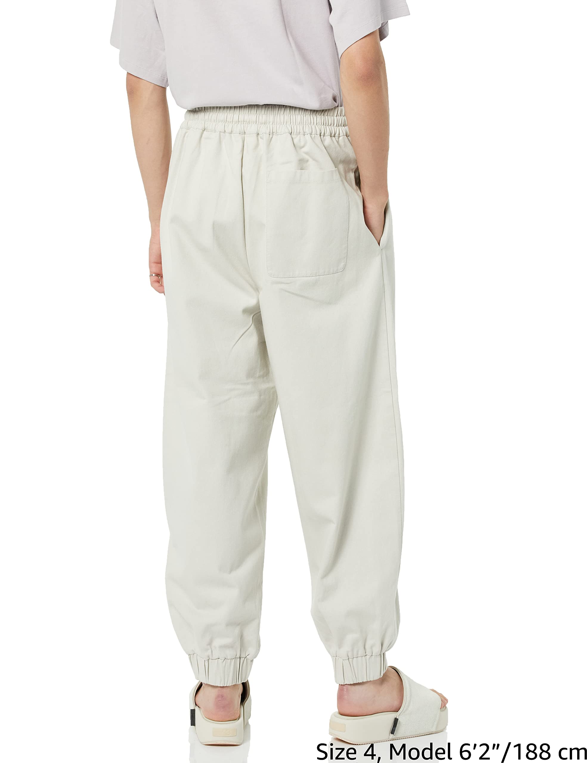 rare/self Pantaloni Jogger All Gender, Stile Pull-On, in Twill