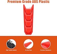 Vista 6 de TOYCIDFG Cubierta de ventilación para panel de cubierta de motor compatible con Chevrolet C8 Corvette Stingray Z06 2020-2025 accesorios de Rojo