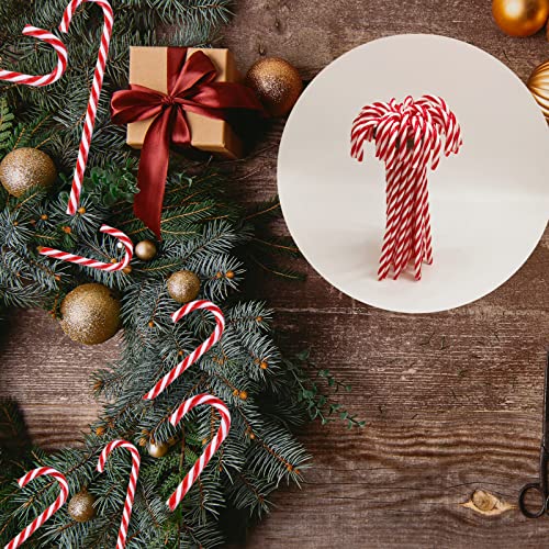 30 Pieces Christmas Plastic Candy Cane Christmas Tree Hanging Ornament For Holiday Party New Years Home Decoration Favor #TOP5