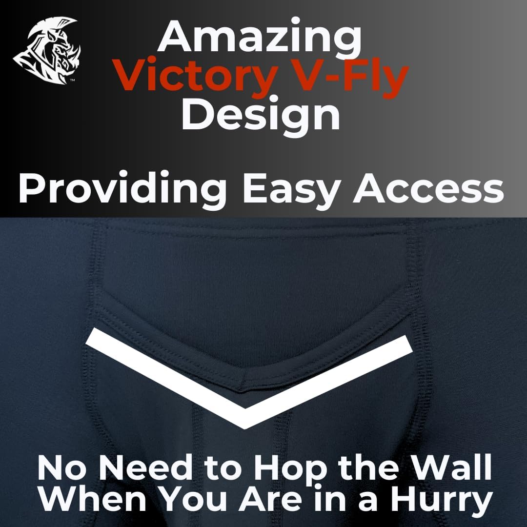 Real Men Bulge Enhancing Pouch Underwear for Men – 1 or 4 Pack Nylon 3 Inches- Ice Silk Mens Boxer Briefs ABCD Pouches XS-5XL - Image 3