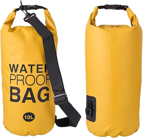 Miniatura 2 de Bolsa seca impermeable  Saco seco de PVC enrollable (2L, 5L, 10L 20L) para kayak, canotaje, rafting, camping y deportes acuáticos  Mantiene el