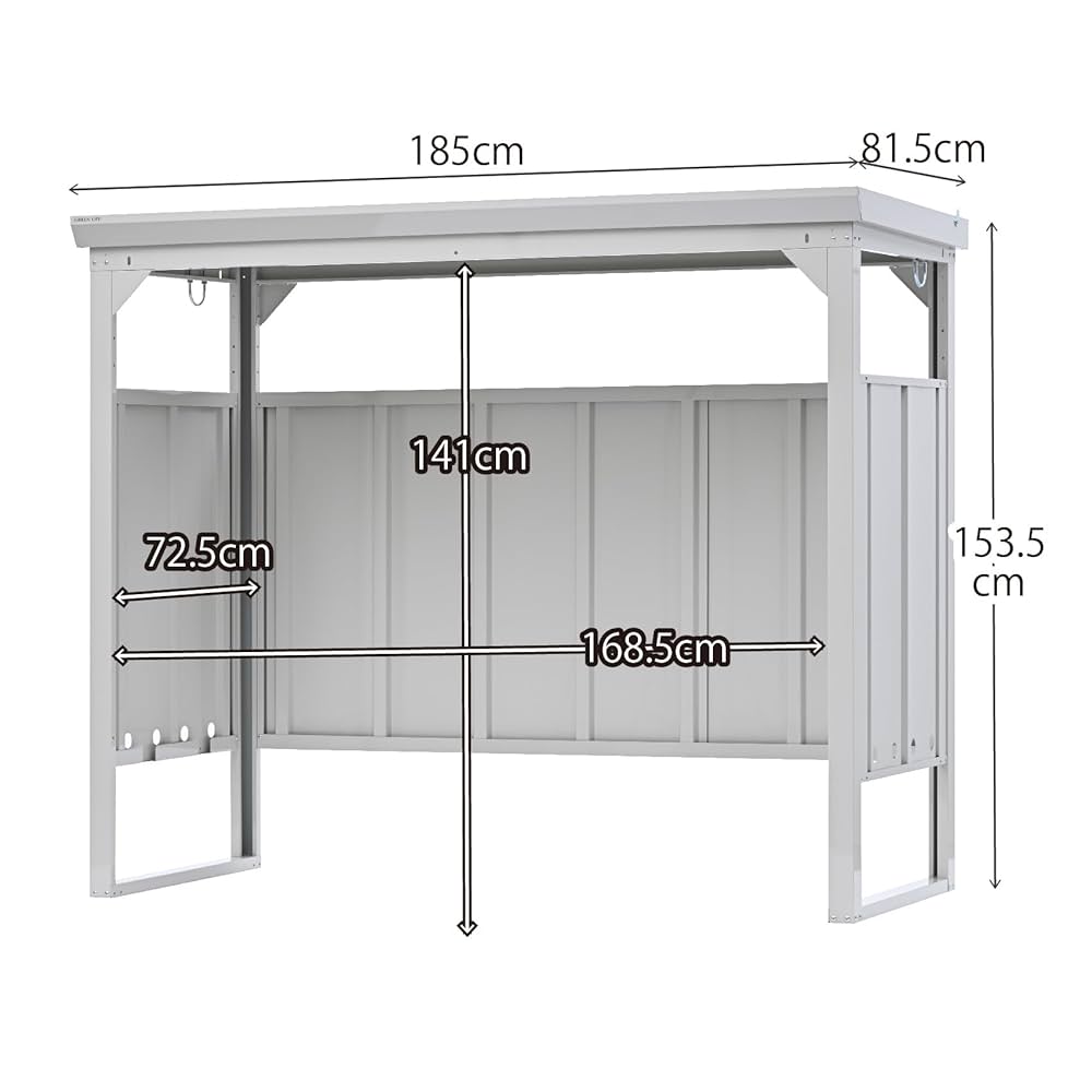 サイクルハウス 自転車置き場 サイクルハウス バイクガレージ サイクルポート