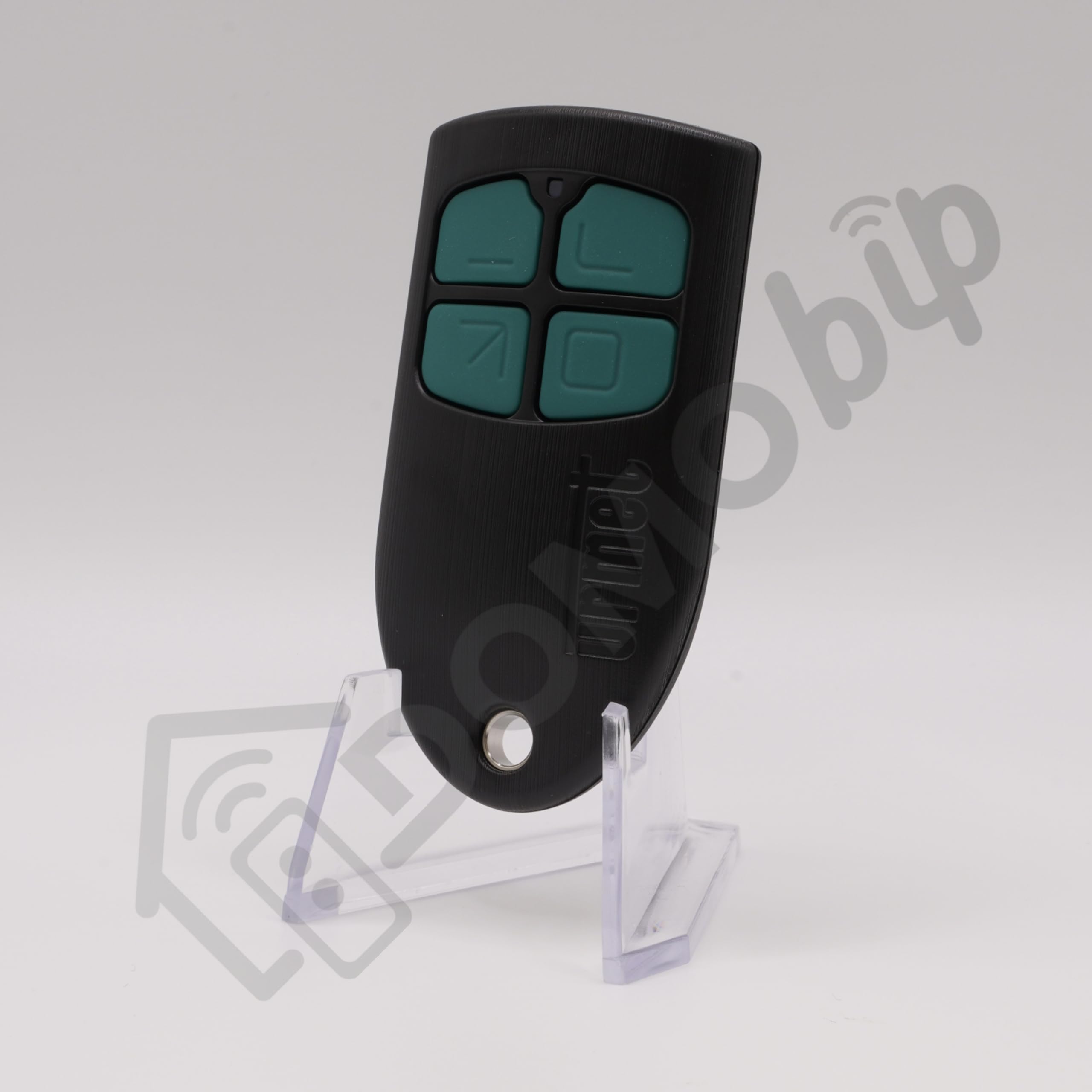 URMET - Télécommande MEMOBIP4B 4 boutons bi-techno 868MHz + 13,56MHz - Réf. MEMOBIP4B - Programmation par syndic ou installateur agréé obligatoire + 1 Goodie DOMOBIP offert (Lot de 1)