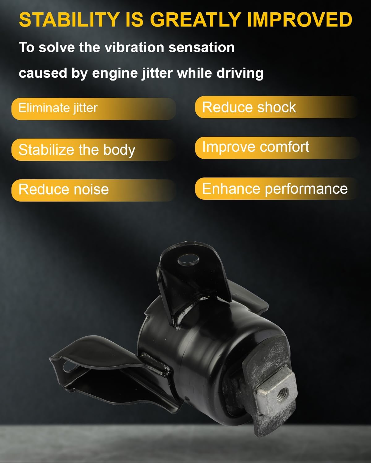 OCPTY Engine Motor & Transmission Mount Kit 3pcs Compatible for 2009-2013 for Mazda 6 2.5L # A4431 A4443 A5583