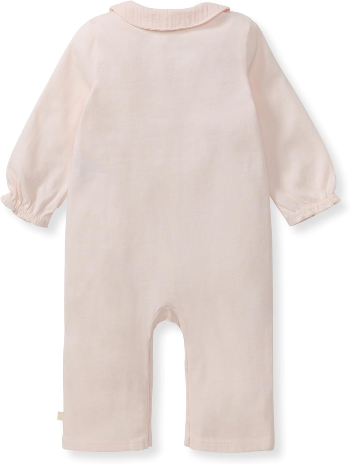Burt's Bees Baby Girls Long Sleeve Jumpsuit with Collar, 100% Organic Cotton Romper One-Piece Outfit Coverall - Image 2