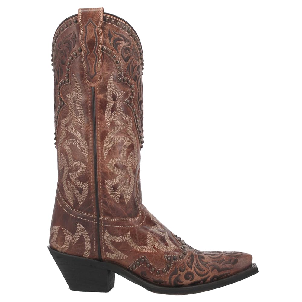 LAREDO Red Braylynn Womens Western Leather Boots 52411