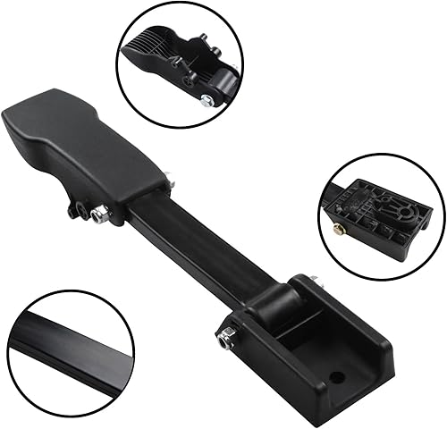 Miniatura 4 de Kit de pestillo de capó compatible con Kenworth T880 (no incluye T880 2023), pestillo de capó reemplazar L56-6048 L56-6033 HLK2509