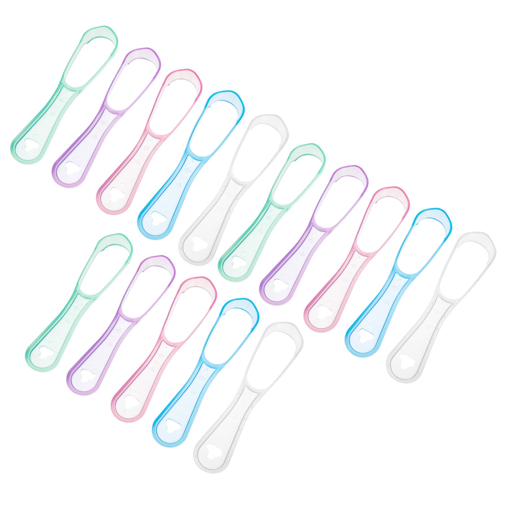 Beavorty 75 Pz pulisci-lingua raschietto per la lingua strumenti di pulizia tongue scraper raschietto lingua strumento per raschiare la lingua strumenti per la pulizia della lingua fresco