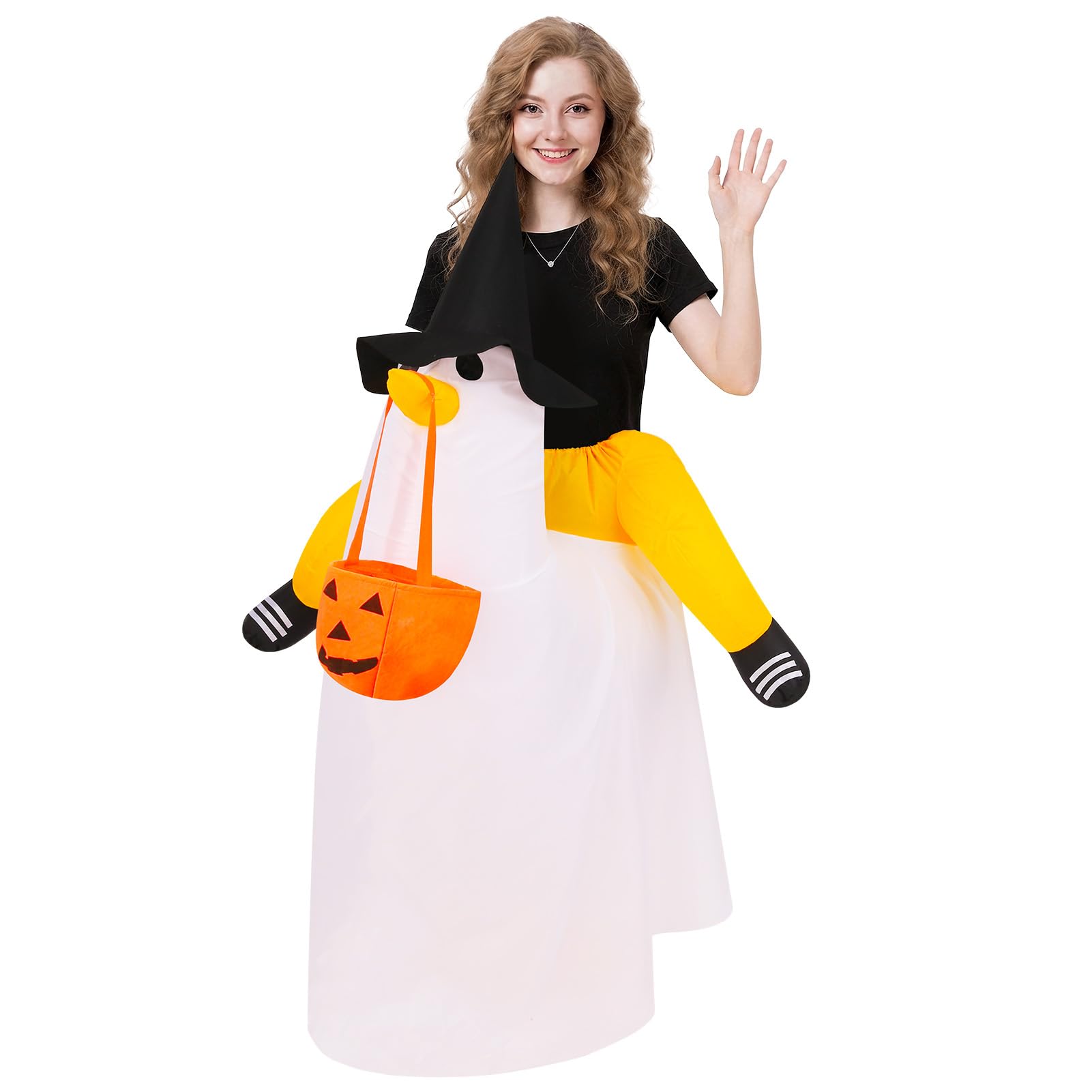 GSrenyu Halloween Goose Costume Inflatable Goose Costumes