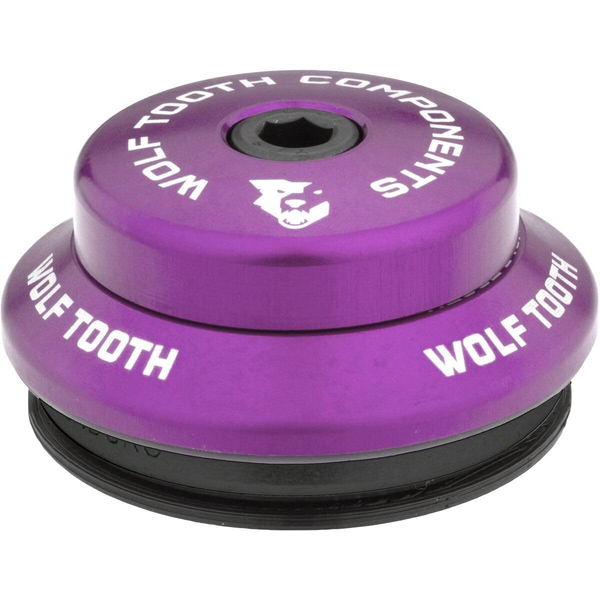Wolf Tooth Performance Headset - IS41/28.6 Upper, 7mm Stack, Ultraviolet Purple