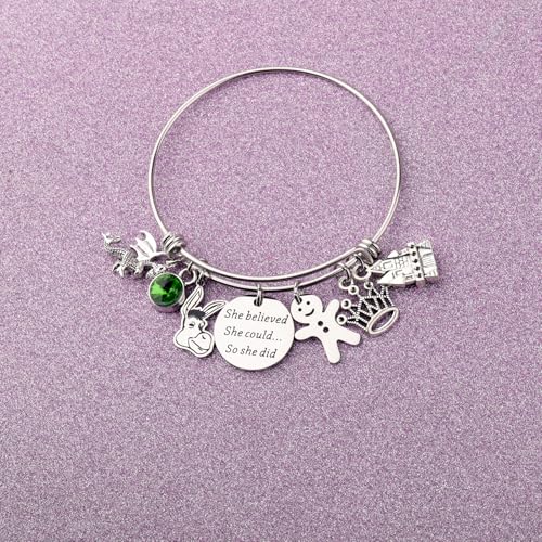 FAADBUK Cartoon Movie Inspired Bracelet Monster Musical Theatre Gift Donkey Dragon Charm4