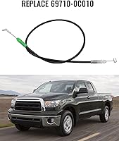 Vista 2 de Conjunto de cable de puerta para Toyota Tundra Sequoia Fielder Land Cruiser 2000-2006 Reemplazar 69710-0C010