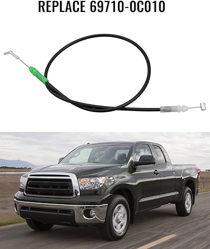 Miniatura 2 de Conjunto de cable de puerta para Toyota Tundra Sequoia Fielder Land Cruiser 2000-2006 Reemplazar 69710-0C010