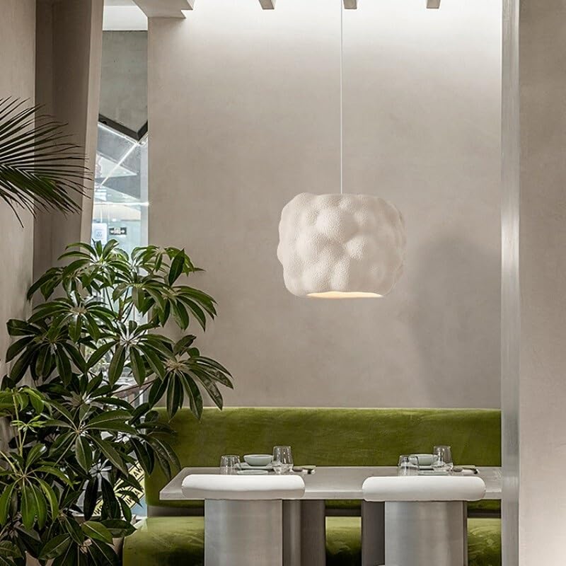 Lampe suspendue nordique crémeuse pour illuminer votre restaurant ou chambre