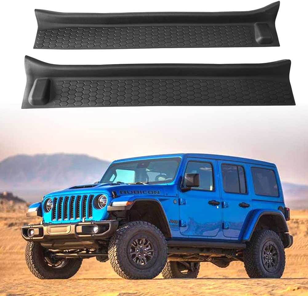 Buy Gilneas Door Sill Guards For Jeep 18 21 Wrangler Jl Jlu 21 Gladiator Jt Door Entry Guard Kit Full Coverage For Door Sill 2 Door Online In Hungary B091jv28yv