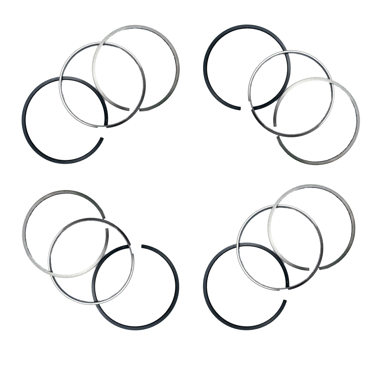 Amazon.com: 4Set STD Piston Rings 8-98053-579-0 8980535790