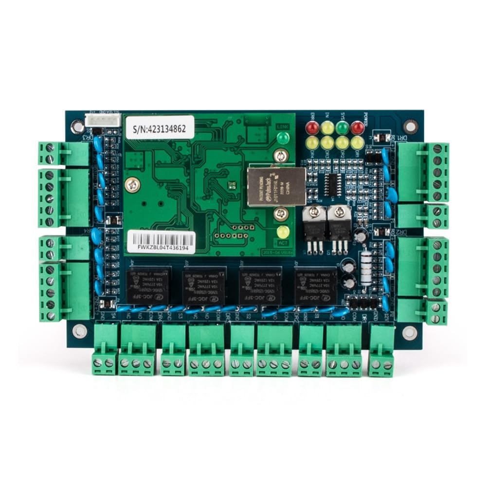 ACB-004 Scheda di Controllo del Pannello di Accesso per Presenze di Rete Wiegand 26 IP per 4 Porte Installazione Semplice