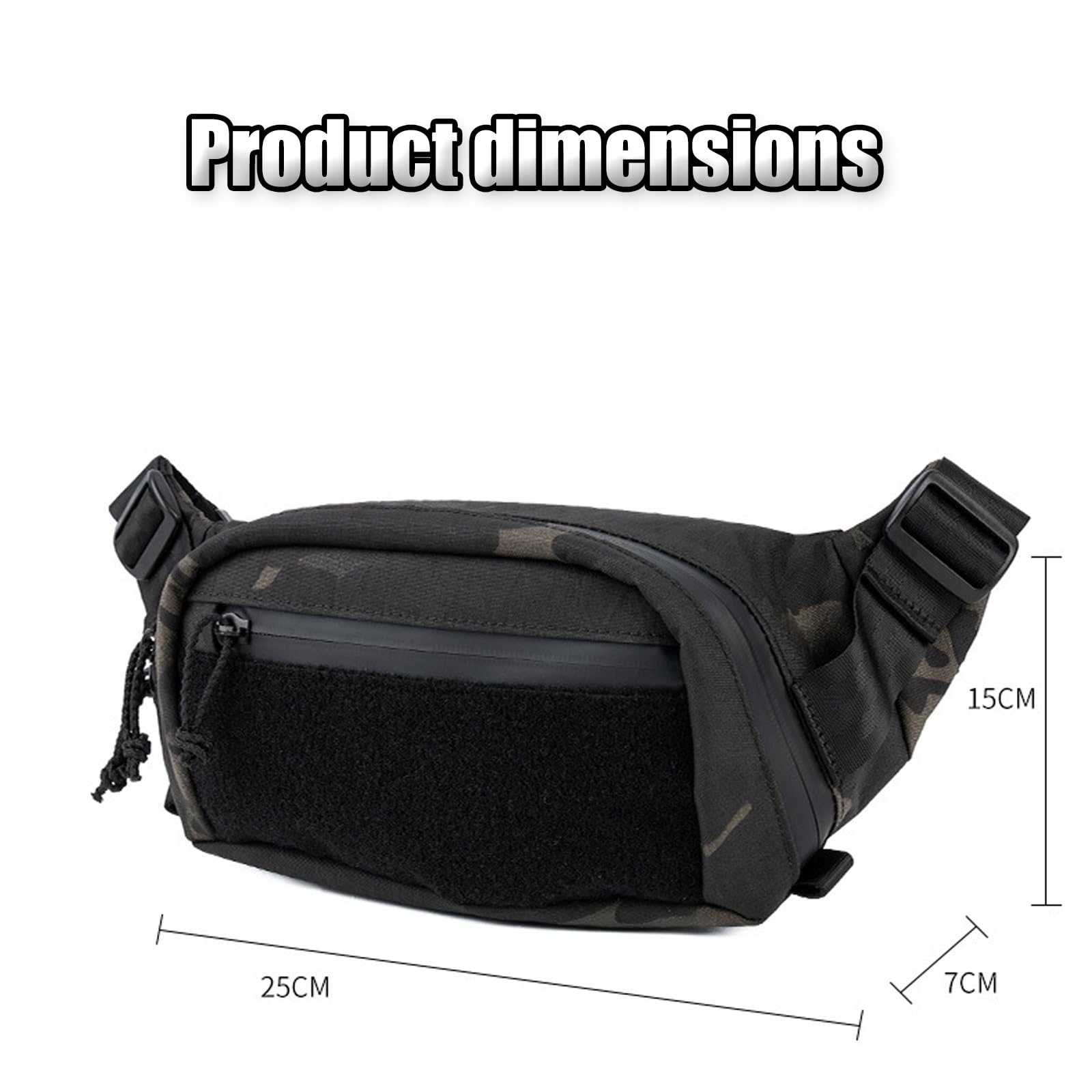 Taktische Wander-Gürteltasche, Handytasche, Multifunktionale Sport und Freizeit-Outdoor-Umhängetasche, für Outdoor-Aktivitäten Wie Klettern und Angeln(Gray)