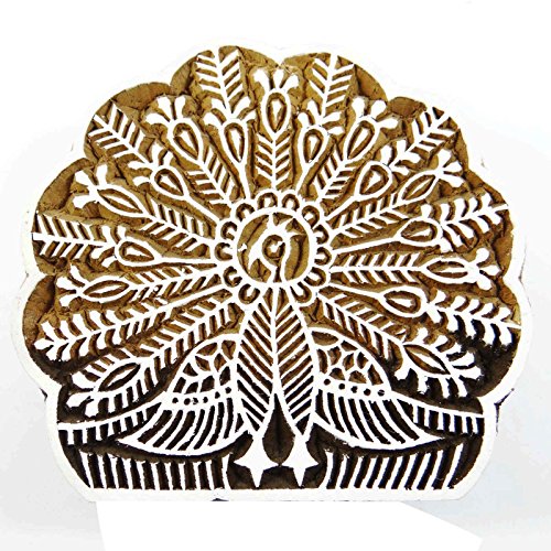 Blocs en bois de paon pour réussir vos motifs sur tissu facilement - 3