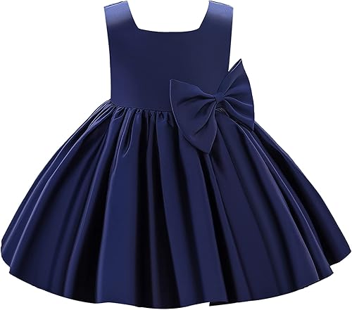 Vestido sin mangas con diseño de flores para niña, vestido de novia de princesa con diseño de flores para niños pequeños y bebés