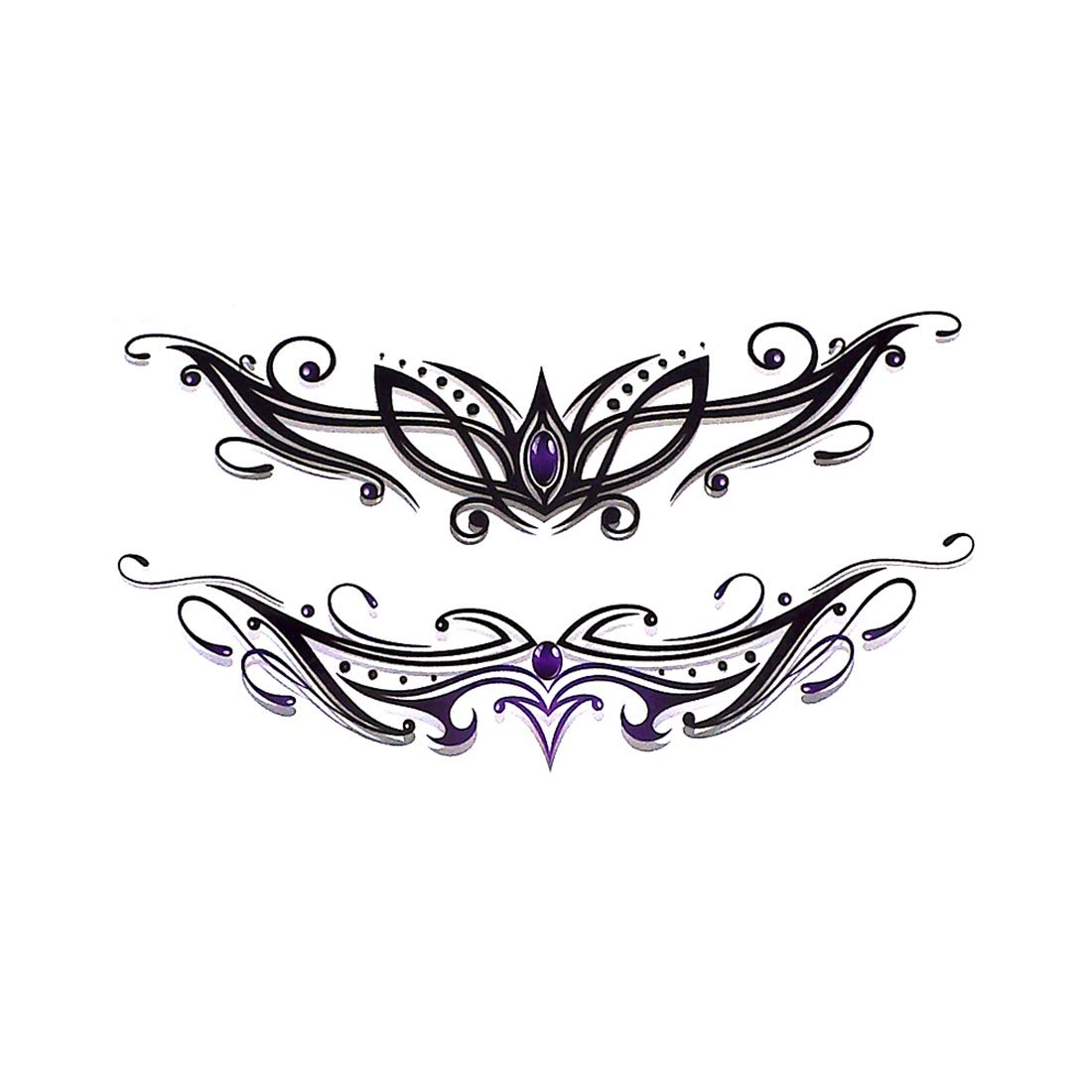 S.A.V.I 3D Temporary Tattoo Totem Design Size 10.5x6CM - 1PC. (547)