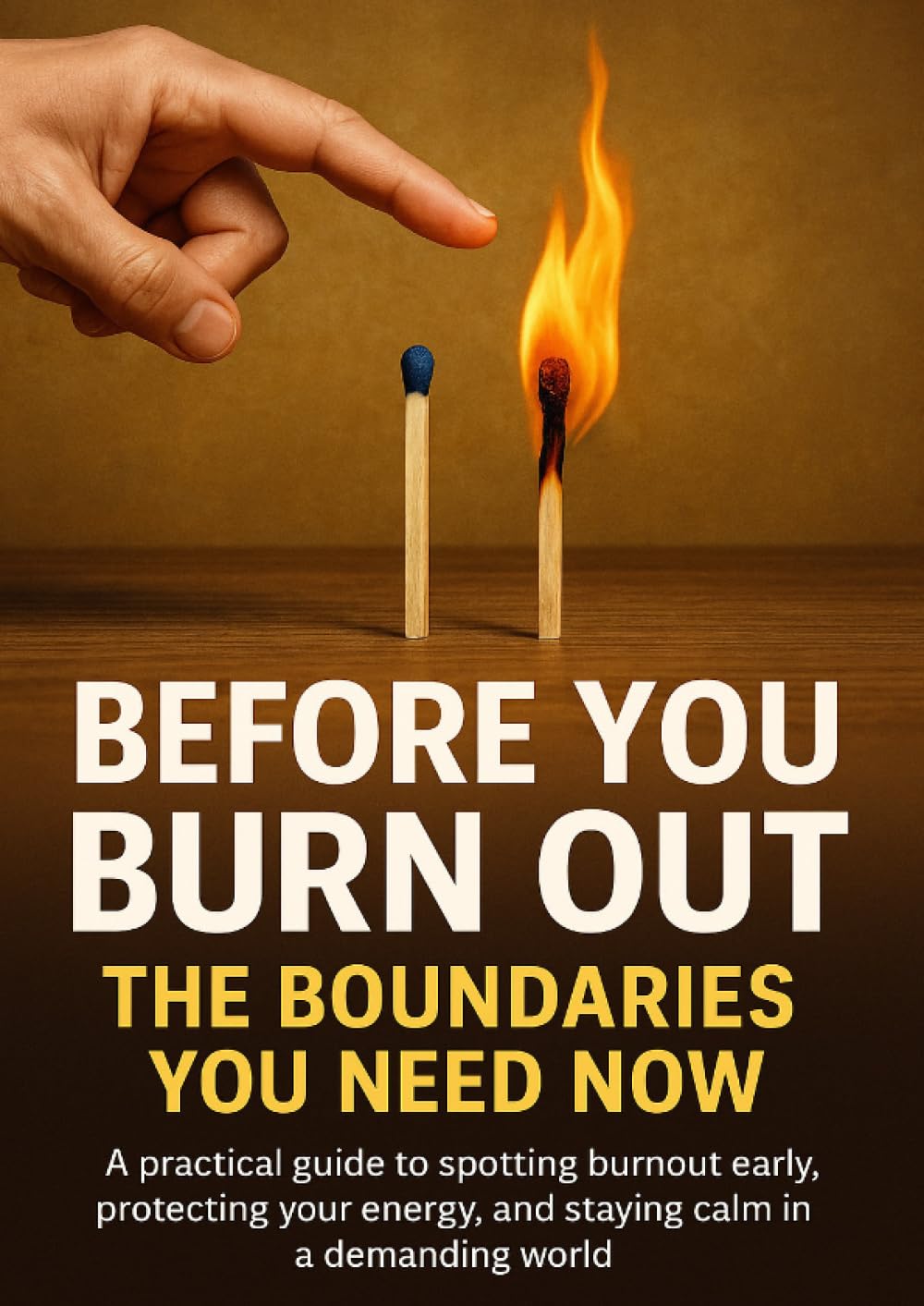 Before You Burn Out: The Boundaries You Need Now: A practical guide to spotting burnout early, protecting your energy, and staying calm in a demanding world