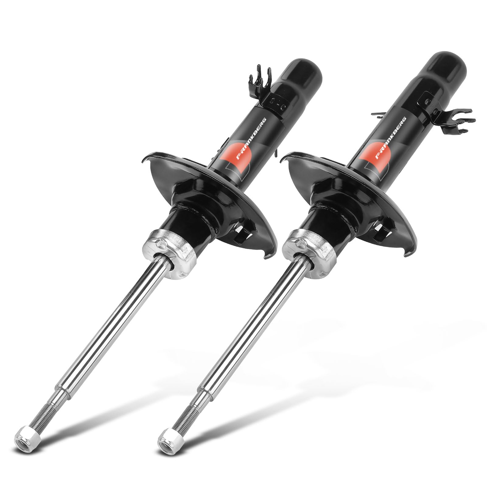 Frankberg 2x Ammortizzatori per sospensioni Ammortizzatori per telaio Anteriore sinistro destro 523mm Pressione del gas Compatibile con 208 I CA CC 208 Furgone/Compatto CR Replace# 9804831180