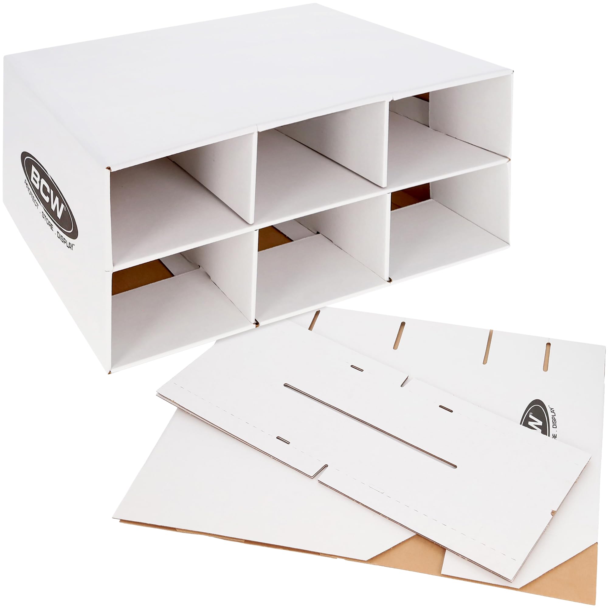 Amazon.com: BCW Two Row Shoe Box Card House Storage Box