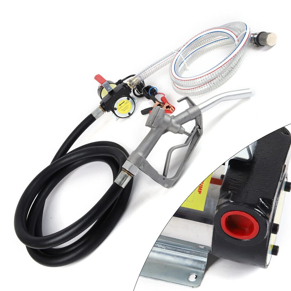 Bomba de aceite autocebante eléctrica, 50 L/min bomba de transferencia automática