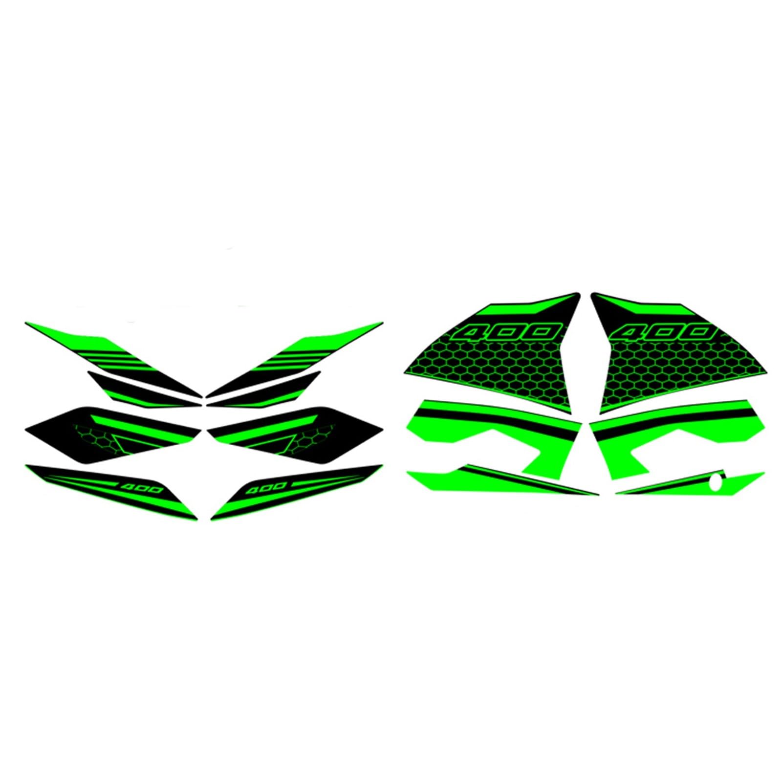 for Kawasaki for NINJA400 for Ninja 400 2018-2023 2018 2019 2020 2023 for Motorcycle Accessories Fairing Sticker Whole Car Kit