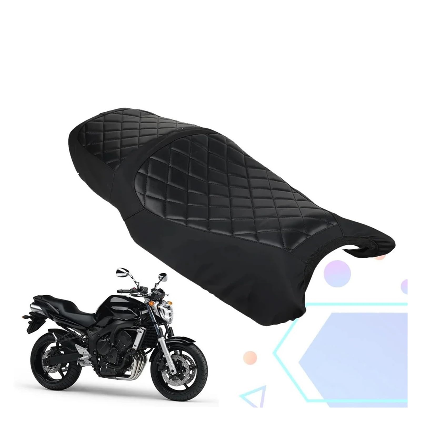 Rivestimento Imbottito In Similpelle Per Sella Per YAMAHA FZ6 N/S – Accessorio Di Protezione