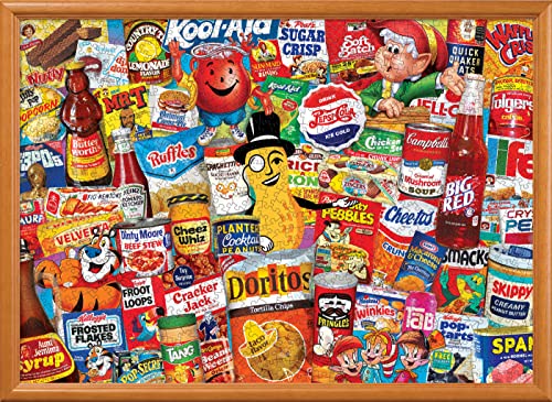 Image of MasterPieces 1000 Piece Jigsaw Puzzle Mom's Pantry | Vintage Kitchen Art | Vintage kitchen 1000 piece puzzle for adults with random cut pieces, matte finish, poster, recycled board, & fun display art
