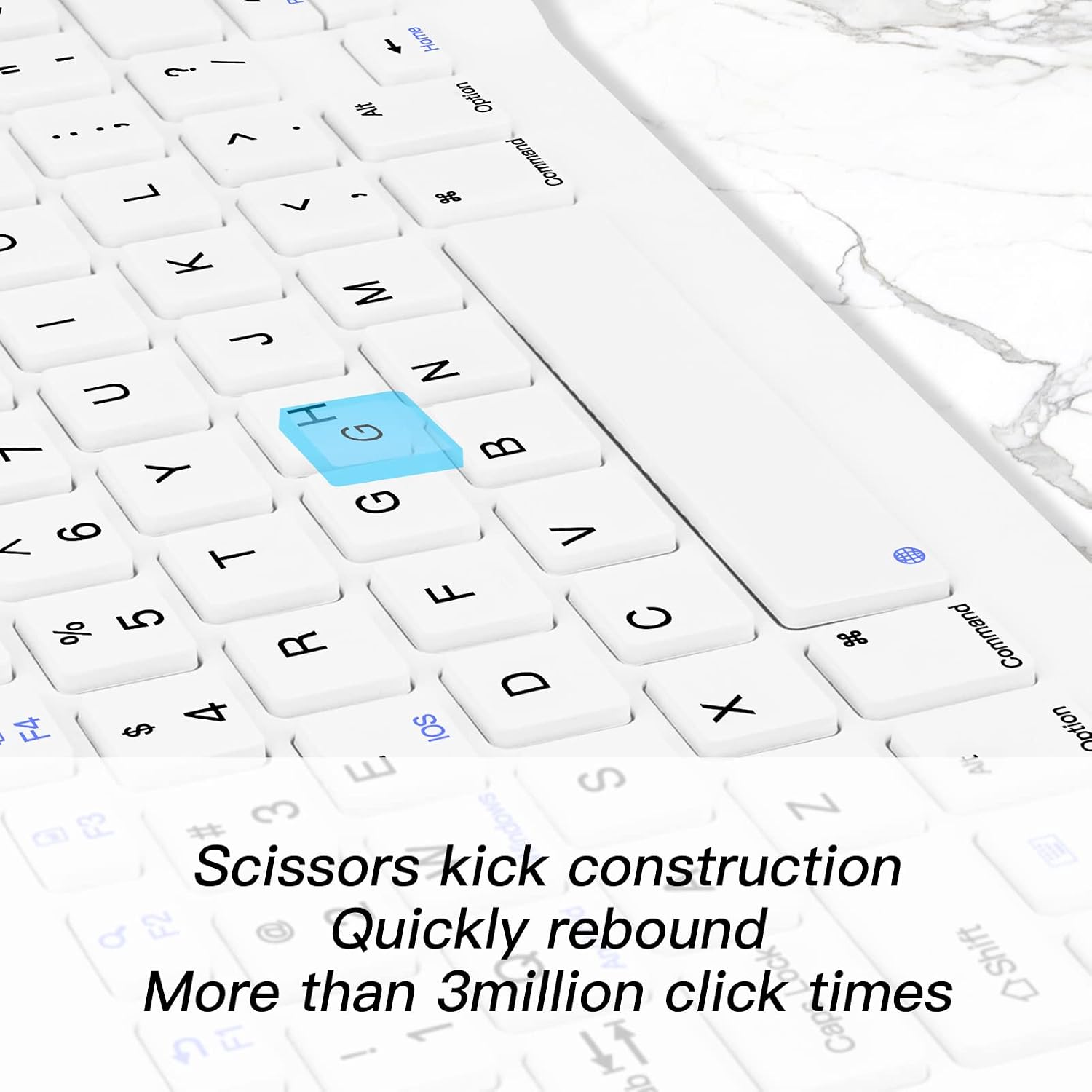 Ultra-Slim Wireless Bluetooth Keyboard for iPad,Tablets & Phones, Portable | Universal Rechargeable Keyboard for iPad 11th/10th/Pro/Air/Mini, Galaxy Tablet, iOS, Android, Windows Devices