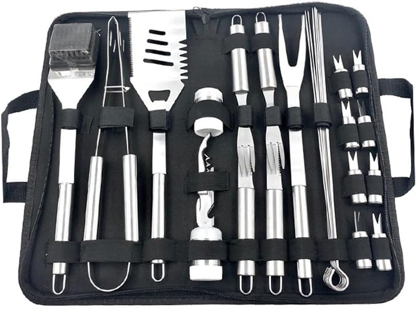 BBQ Barbecue Bag Set Carrying Portable Bag Barbecue Set