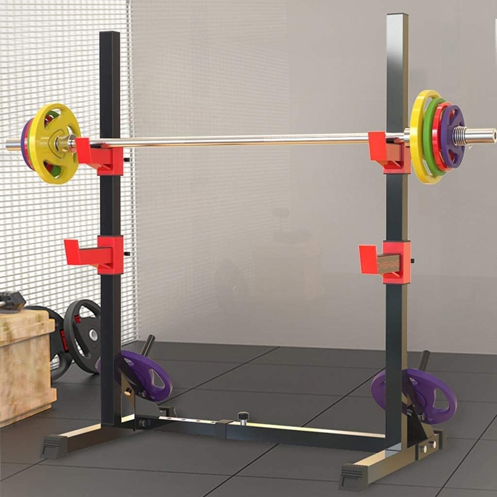 Barbell Rack Dip Stand Barbell Stand Weight Lifting Rack Gym Free-Weight Racks Pull Up Bar Squat Rack Bench Multifunctio