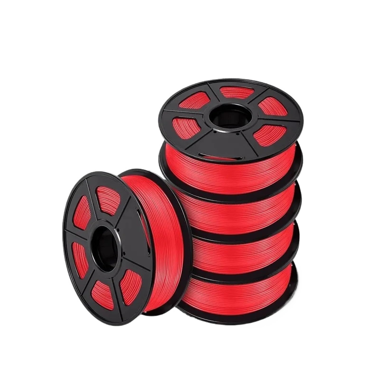 Filament do drukarek 3D, Filament PLA 5 kg 1 / rolka,75 mm +/-0,02 do drukarki 3D Starannie nawinięty żarnik(PLA-RD-5KG)