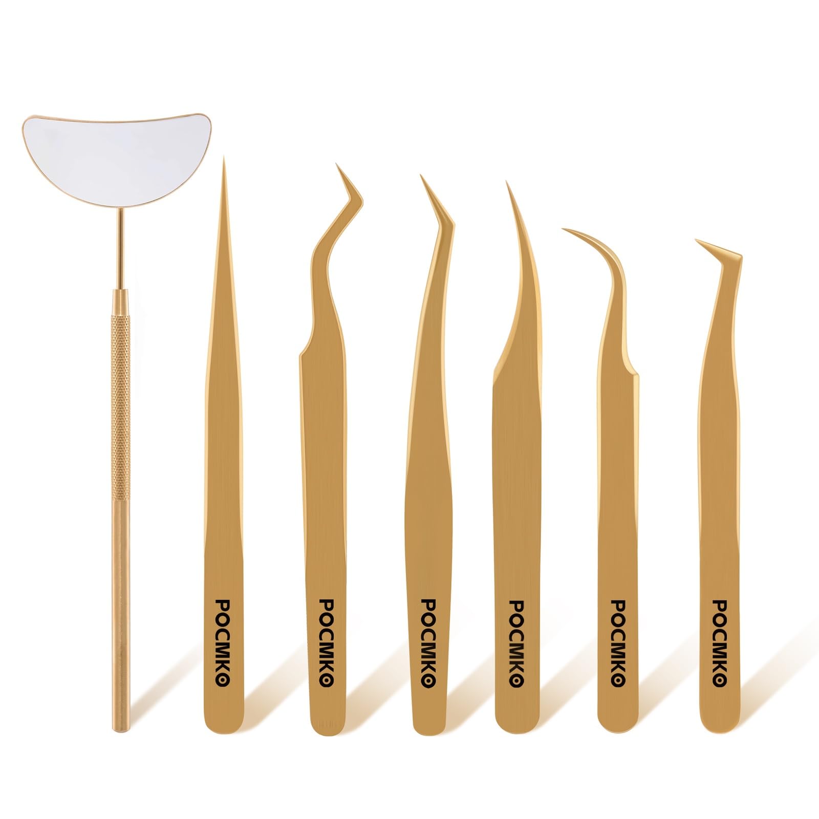 Pince à épiler professionnelle pour extensions de cils